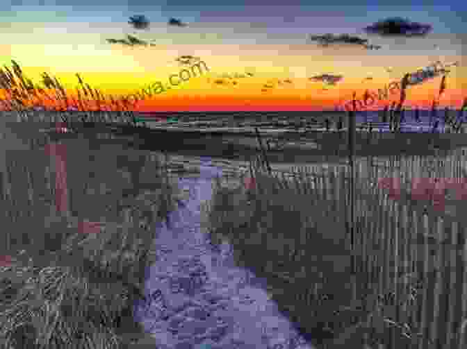 A Breathtaking Sunset Over A Pristine Beach On Cape Cod Cape Cod (Illustrated)