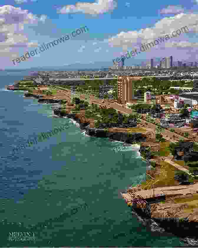 A Breathtaking View Of The Malecón In Santo Domingo, Dominican Republic, Showcasing Its Coastal Promenade And Vibrant Sunset Hues Ten Things To Do In Santo Domingo Dominican Republic