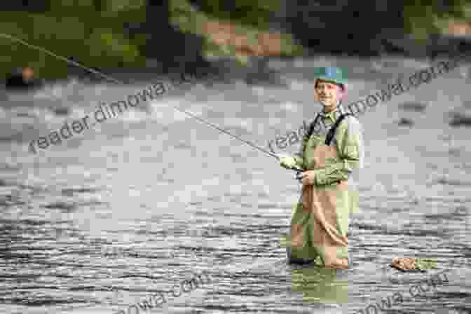 A Fly Fisherman Wadefishing In The Shallows How To Wadefish The Shallows: Second In The On Handline Fishing