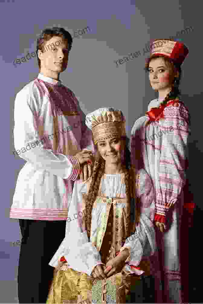 A Group Of Smiling Russian People In Traditional Dress A Journey Into Russia (Armchair Traveller)