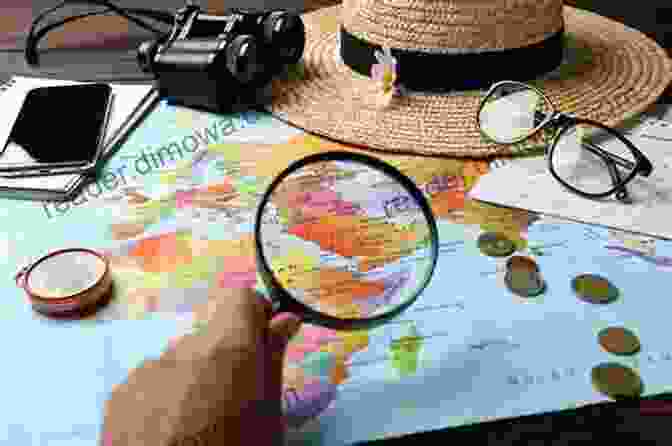 A Travel Map With A Magnifying Glass Wild South: Hunting And Fly Fishing The Southern Hemisphere