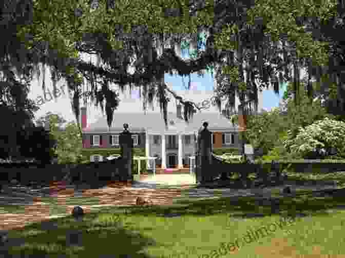 Aerial View Of Boone Hall Plantation, South Carolina South Carolina S Plantations Historic Homes