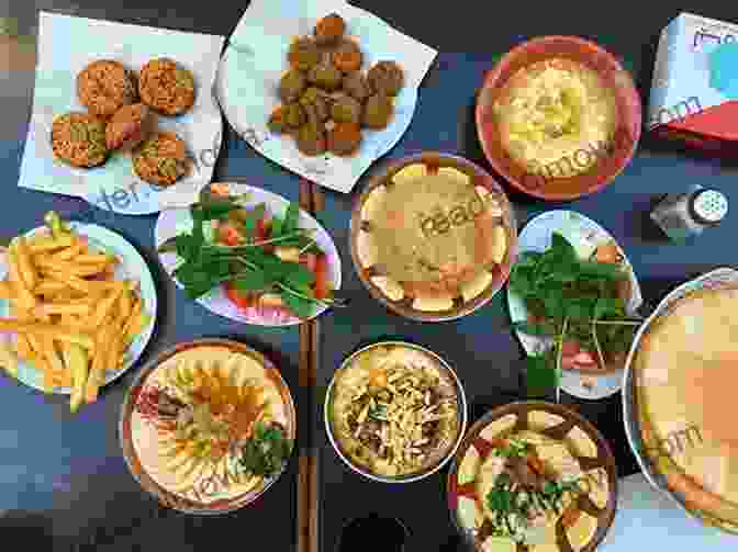 Mouthwatering Spread Of Traditional Jordanian Cuisine, Featuring Dishes Like Mansaf And Fattoush Amman Travel Guide (Unanchor) 2 Day Cultural Tour