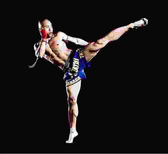 Photograph Of A Muay Thai Fighter Practicing Techniques In A Training Session Muay Thai Writer Paul Adamson