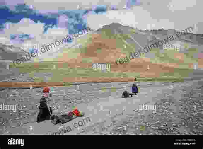 Pilgrims Circumambulating Mt. Kailash In Tibet STAIRWAY TO HEAVEN: CIRCUMAMBULATION OF MT KAILASH IN TIBET