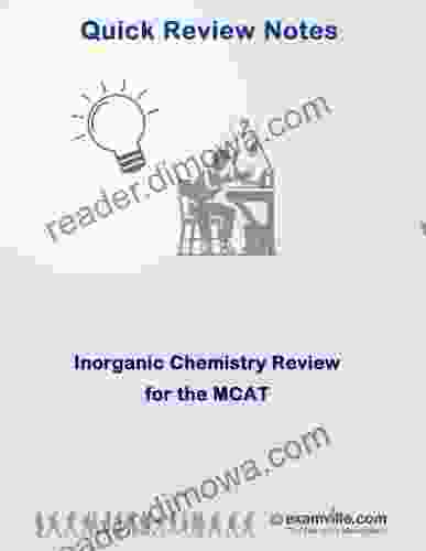 Inorganic Chemistry Review For The MCAT (Quick Review Notes 1)