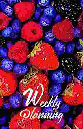 Strawberry 6x9 Inches Weekly Planner By Lee 156 Pages Dot Grid